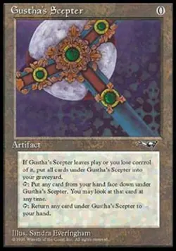 Gustha's Scepter - Light Play MTG Alliances - Image 1