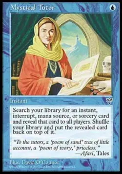 Mystical Tutor - Light Play MTG Mirage - Image 1