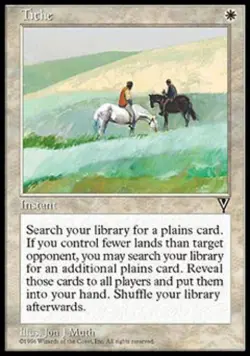 Tithe - Light Play MTG Visions - Image 1