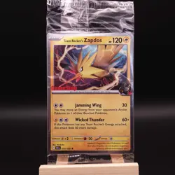 Team Rocket's Zapdos - 070/182 SEALED (Gamestop Promo) NM - Pokemon TCG - Image 1