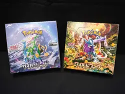 New Pokemon Card Booster Box Wild Force Cyber Judge sv5K sv5M Japanese w/shrink - Image 2