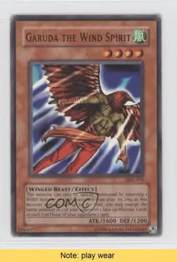 Garuda the Wind Spirit Unlimited YuGiOh Labyrinth of Nightmare #LON-070 READ 1a1 - Image 1