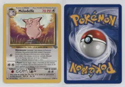 Clefable French Pokemon Jungle #17 1999 0l16 - Image 3