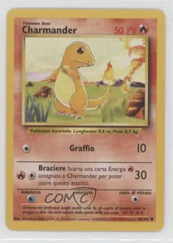 Charmander Italian Pokemon Base Set #46 1999 0iy8 - Image 1