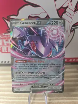 Genesect EX 067/086 Ultra Rare Black Bolt Near Mint Pokemon - Image 1