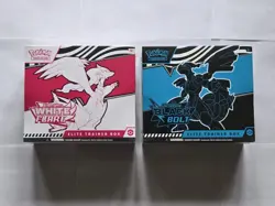 Pokemon TCG Scarlet & Violet Black Bolt AND White Flare ETB - Image 1