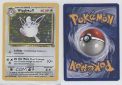Wigglytuff Holo Pokemon Jungle #16 1999 1ik2 - Image 3
