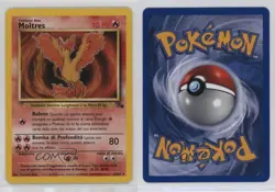 Moltres Italian Pokemon Fossil #27 1999 0l16 - Image 3