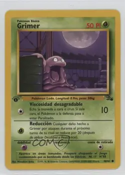 Grimer Italian 1st Ed. Pokemon Fossil #48 1999 0l16 - Image 1