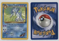 Sabrina's Golduck Pokemon Gym Challenge #30 2000 0l16 - Image 3