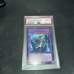 2014 Yugioh DRLG-EN004 Dark Magician Girl the Dragon Knight Secret 1st PSA 10 - Image 3