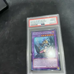 2014 Yugioh DRLG-EN004 Dark Magician Girl the Dragon Knight Secret 1st PSA 10 - Image 4