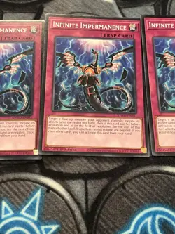 Yugioh Infinite Impermanence SDWD-EN031 1st Edition Play Set - Image 2