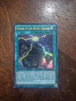 Yugioh Mound of the Bound Creator DRL3-EN053 Ultra Rare 1st Ed NM - Image 1