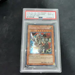 Yugioh Gilford the Lightning PSA 10 - 2005 Collector's Tins CT2-EN001 - Image 1