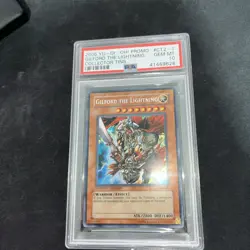 Yugioh Gilford the Lightning PSA 10 - 2005 Collector's Tins CT2-EN001 - Image 2