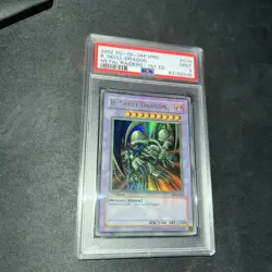 Yugioh B. Skull Dragon MRD 1st Edition PSA 9 2002 Low Faded - Image 1