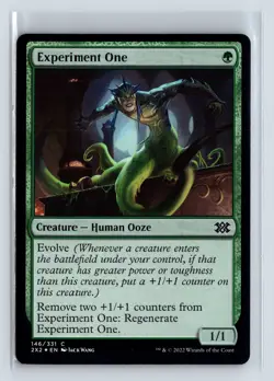 Foil EXPERIMENT ONE - MTG Magic the Gathering Card - Double Masters 2022 - Image 1
