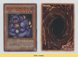 Bazoo the Soul-Eater Unlimited YuGiOh Labyrinth of Nightmare #LON-064 READ 0e3 - Image 3