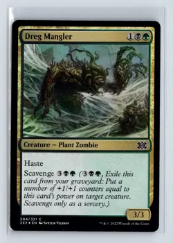 Foil DREG MANGLER - MTG Magic the Gathering Card - Double Masters 2022 - Common - Image 1