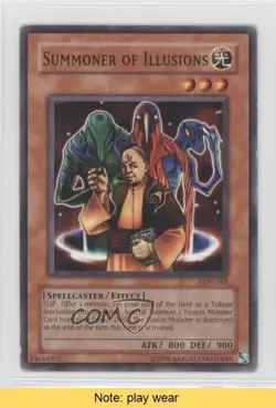 Summoner of Illusions Unlimited YuGiOh Labyrinth Nightmare #LON-063 READ 1a1 - Image 1