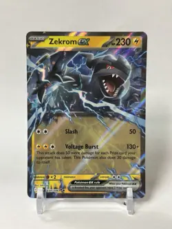 Zekrom ex - 034/086 - Double Rare - Black Bolt - Pokemon Card - NM/M - Image 1