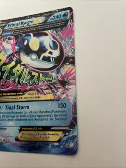 Pokemon XY Primal Clash Kyogre EX Jumbo Card 2014 55/160 - Image 3