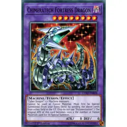 Chimeratech Fortress Dragon LEDD-ENB28 Yu-Gi-Oh! Card Common 1st Edition - Image 1