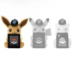 Pokemon TCG Card Display Stand Plush "Eevee" - Pokemon Center Japan Exclusive - Image 2