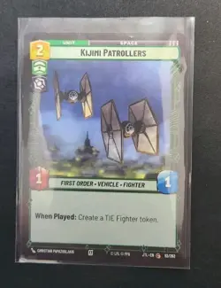 Kijimi Patrollers 082/262 Star Wars Unlimited TCG Card JTL Near Mint NM - Image 1