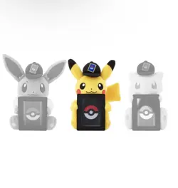 Pokemon TCG Card Display Stand Plush "PIKACHU" - Pokemon Center Japan Exclusive - Image 2