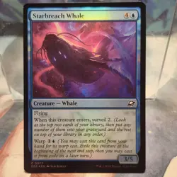 FOIL C 0077 Starbreach Whale Creature Common Edge of Eternities MTG Card - Image 1