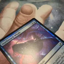 FOIL C 0077 Starbreach Whale Creature Common Edge of Eternities MTG Card - Image 2