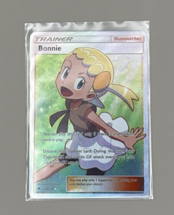 Pokemon TCG Bonnie Full Art Holo Card Sm-Forbidden Light 128/131 - Image 1