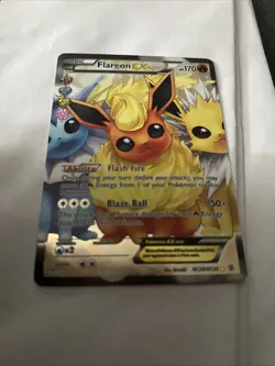 Flareon EX RC28-32 Generations Radiant Collection Holo Card - Image 2