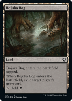 Bojuka Bog Dominaria United Commander HEAVILY PLD Land Common MTG CARD ABUGames - Image 1