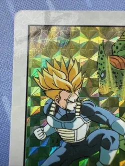 Dragon Ball Z Trunks vs Cell 151 Prism Hero Collection Foil Artbox Card DBZ - Image 5