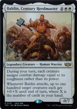 0110 BALDIN, CENTURY HERDMASTER RARE TARKIR: DRAGONSTORM COMMANDER MTG CARD - Image 1