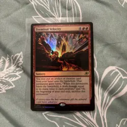 Terminal Velocity Foil 0163 EOE NM/MT [Edge of Eternities:MTG] - Image 1