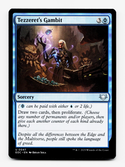 Tezzeret's Gambit [Commander: Edge of Eternities] MTG Magic NM/M 💧 - Image 1
