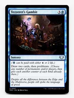 Tezzeret's Gambit [Commander: Edge of Eternities] MTG Magic NM/M 💧 - Image 3