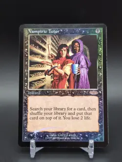 ***FOIL Vampiric Tutor Judge Promo*** MTG Promo Magic Kid Icarus - Image 1