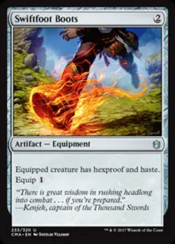Swiftfoot Boots ~ Commander Anthology 1 [ NM ] [ Magic MTG ] - Image 1