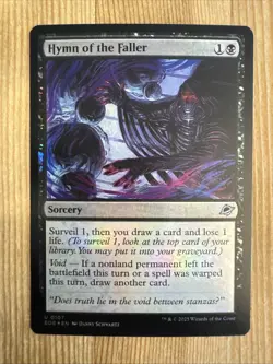 Hymn Of The Faller - Foil - EOE - MTG - EN - NM - 0107 - Image 1