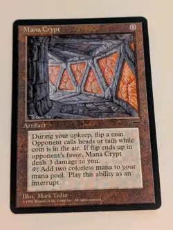 Magic: The Gathering Mana Crypt Promo MTG - Image 1