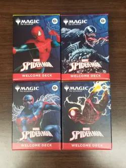 Magic The Gathering x Spider-Man 4 box lot Welcome Deck MTG - Image 2