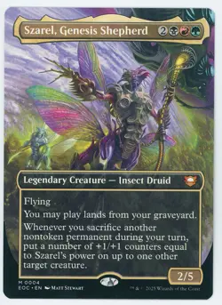 Szarel, Genesis Shepherd Borderless 0004 EOC NM/MT [Edge of Eternities:MTG] - Image 1