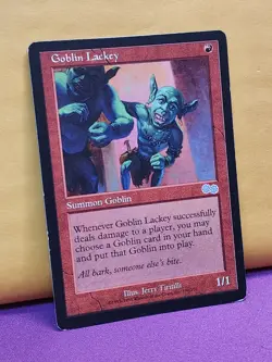 1x Golin Lackey, HP (see photos), Urza's Saga (USG), Magic: the Gathering, MtG - Image 3