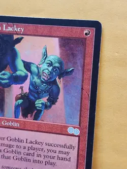 1x Golin Lackey, HP (see photos), Urza's Saga (USG), Magic: the Gathering, MtG - Image 4