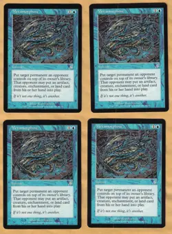 4x Metamorphose (Scourge, Uncommon, English, 2003) MTG 4 - Image 1